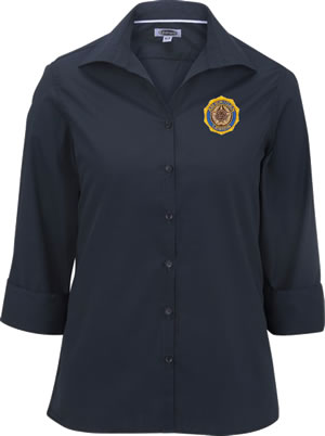 3/4-Sleeve Dress Blouse - Legion Emblem (Ladies)