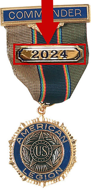 2024 Regulation Badge Year Bar